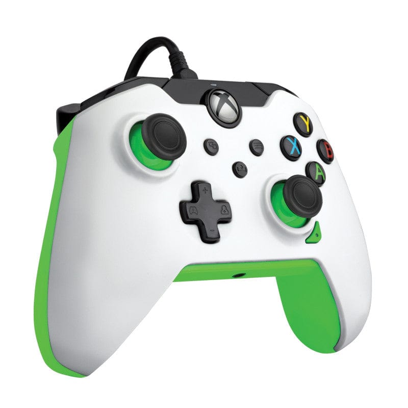 PDP Wired Controller for Xbox Series X/S Neon White PDP-049-012-WG