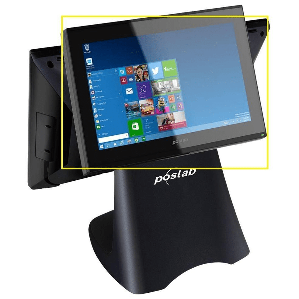 Poslab 10.1-inch Non Touch Secondary LCD Monitor for WP68i PL-WP68i-DUAL10