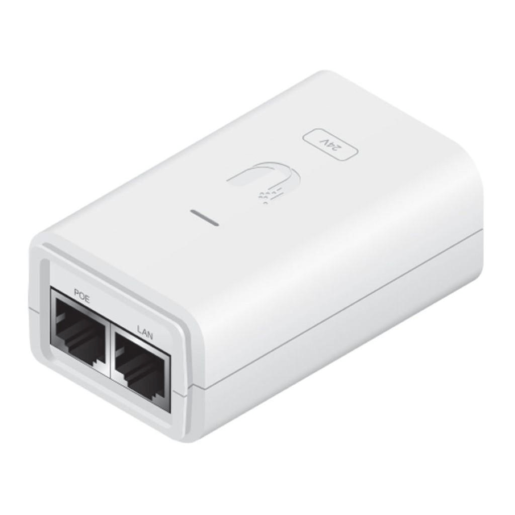 Ubiquiti Gigabit PoE Adapter 24V 12W White POE-24-12W-G-WH-BR