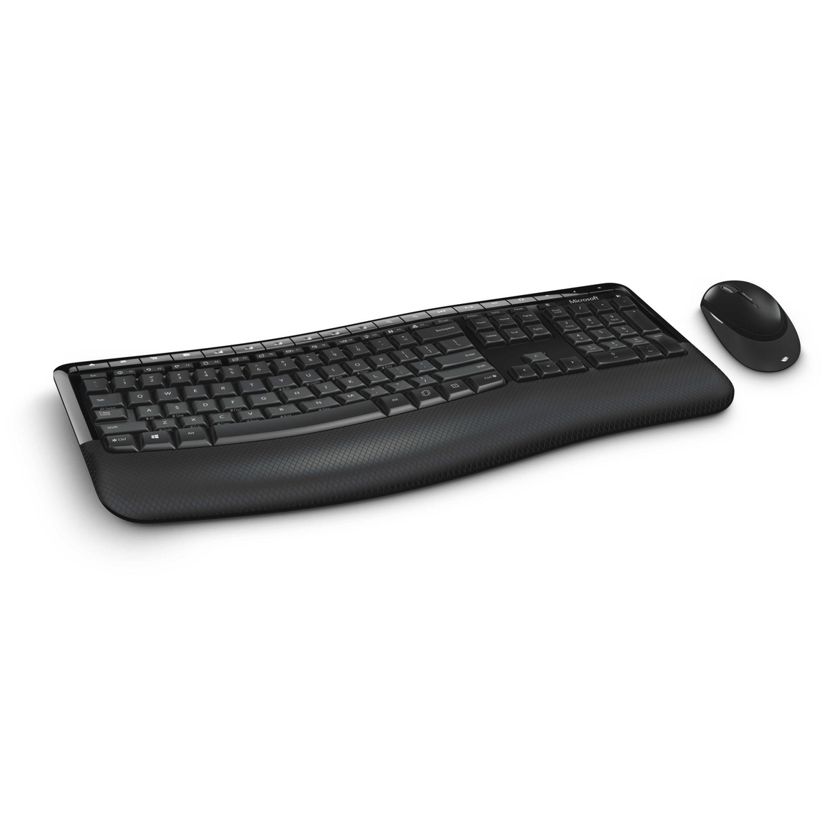 Microsoft Comfort Desktop 5050 Keyboard and Mouse Combo RF Wireless QWERTY International EER Black PP4-00019