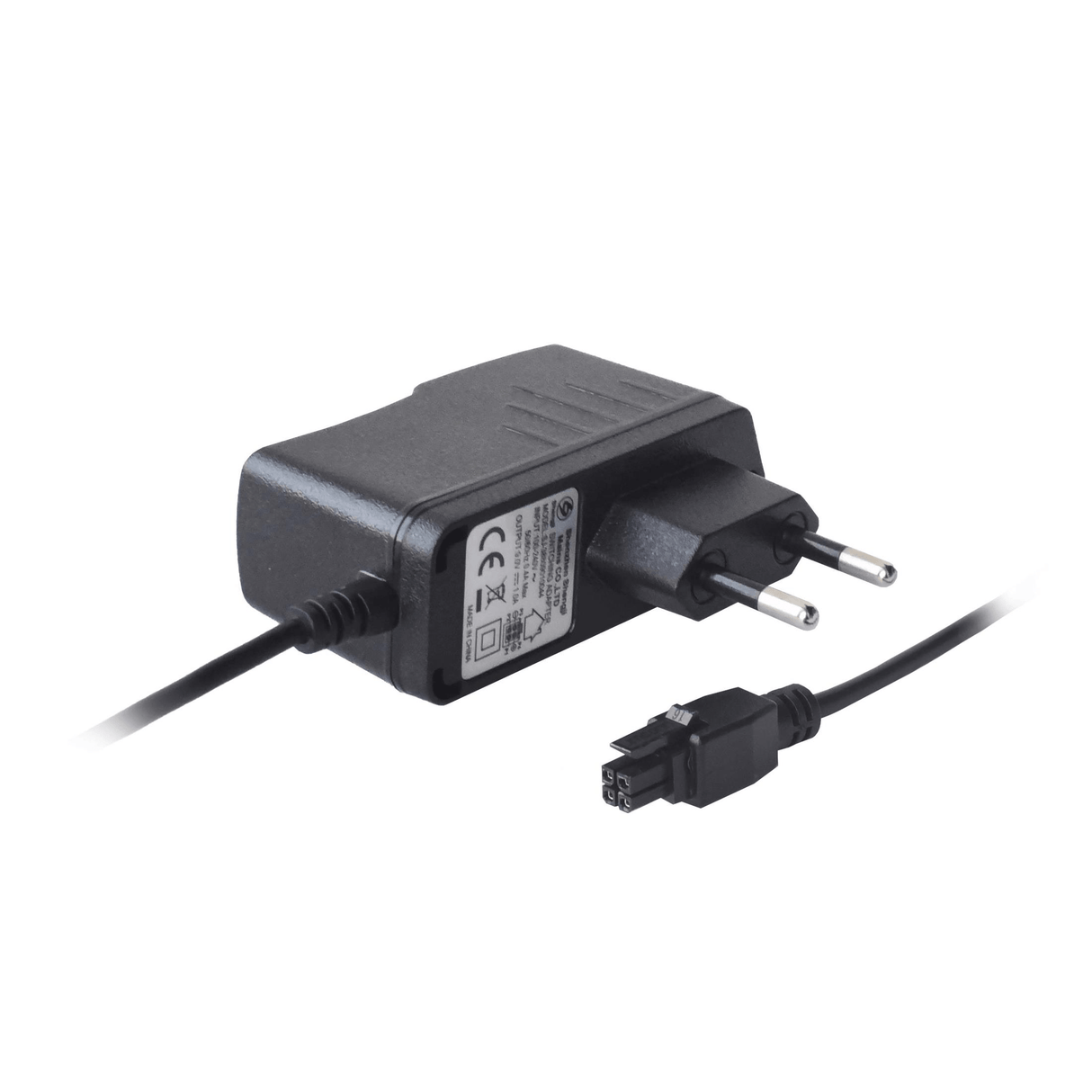 Teltonika Replacement EU Power Supply. 9W, 4-pin connector plug.