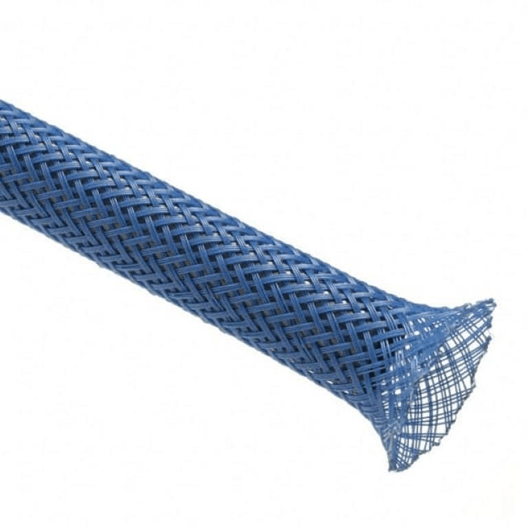 Techflex Flexo PET 6.4mm x 1m Blue PTN0.25BL