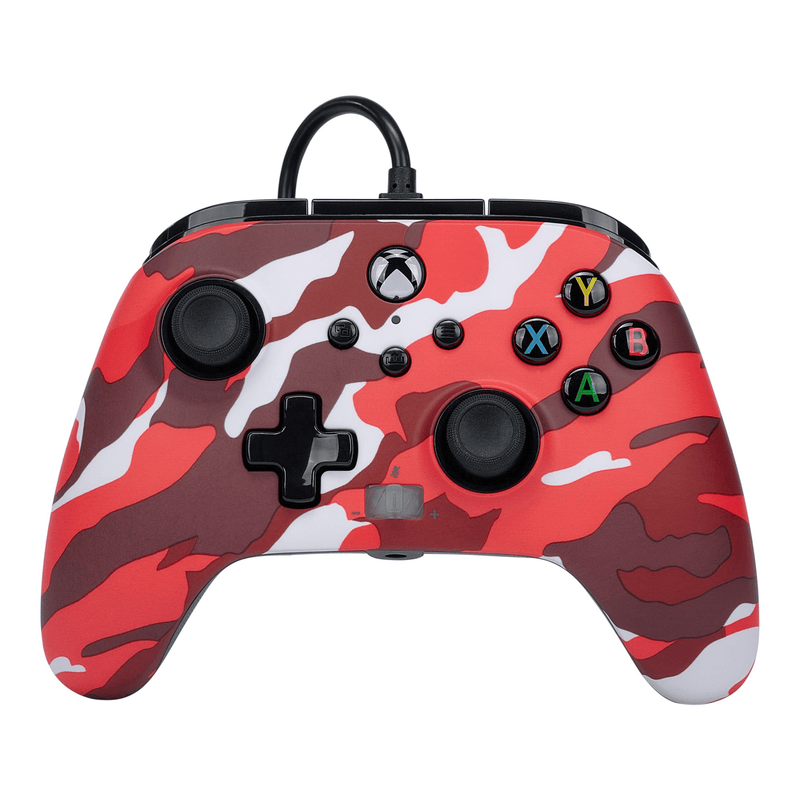 PowerA EnWired Controller for Xbox Series X/S Red Camo PWA-1525942-01