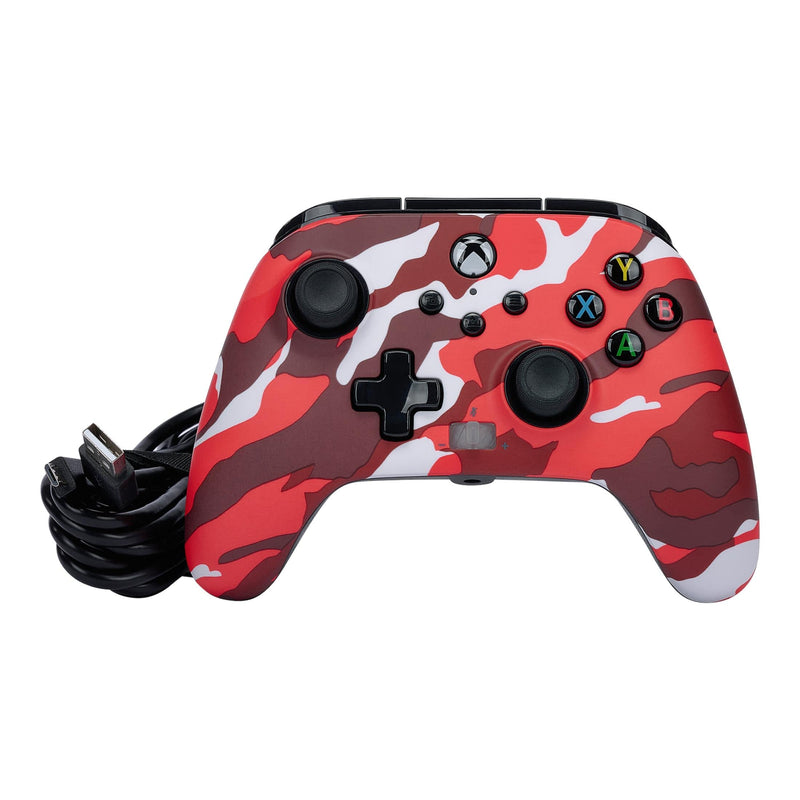 PowerA EnWired Controller for Xbox Series X/S Red Camo PWA-1525942-01