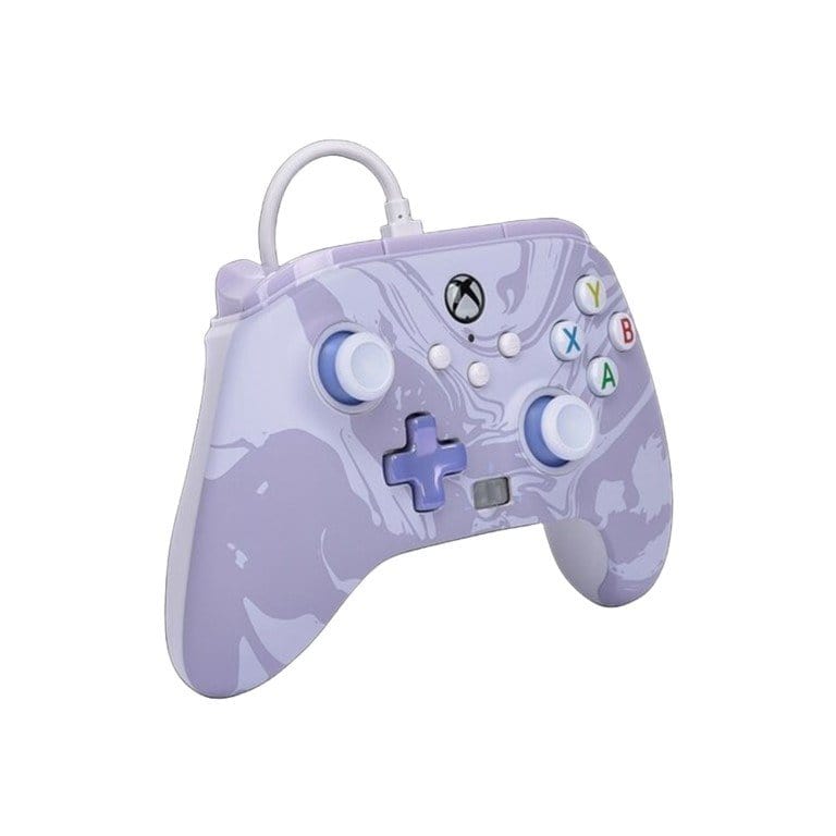 PowerA Enhanced Wired Controller for Xbox Series X Lavender Swirl PWA-XBGP0001-01