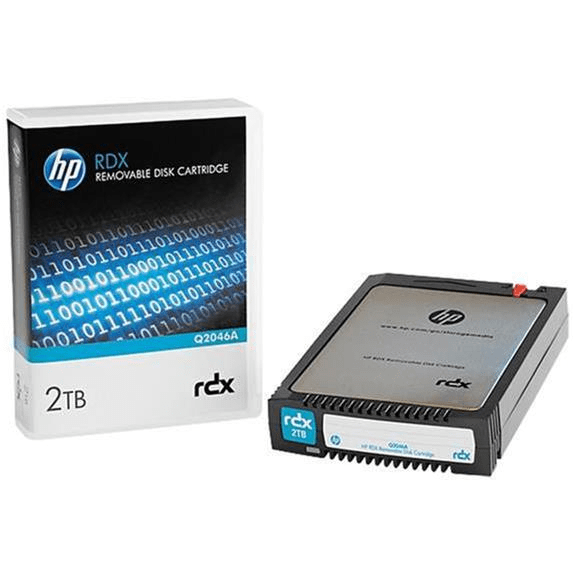 HPE RDX 2TB Removable Disk Cartridge Q2046A
