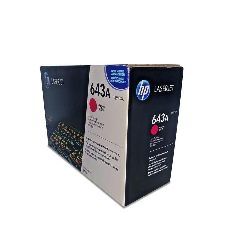 HP 643A Magenta Toner Cartridge 10,000 Pages Original Q5953A Single-pack