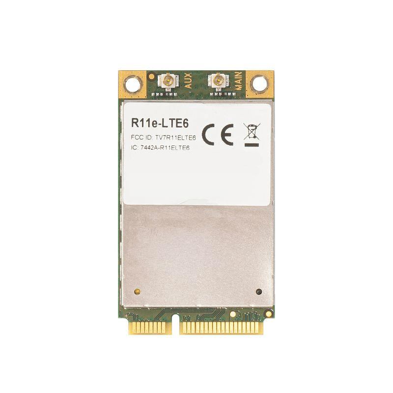 MikroTik R11e-LTE LTE CAT 6 miniPCI-e Card R11E-LTE6 network Internal WWAN 300 Mbit/s