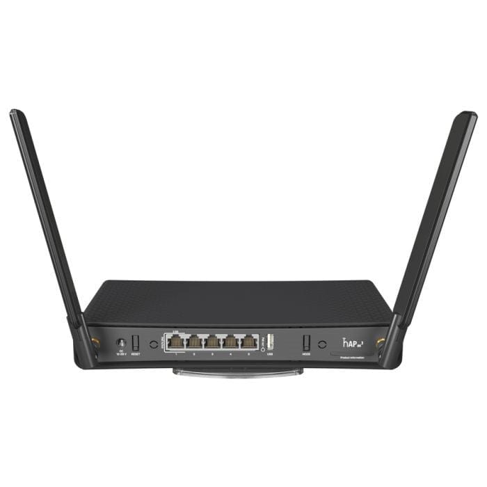 MikroTik hAP ax3 4 Port Gigabit 1 Port 2.5G PoE WiFi 6 Router RBHAP-AX3