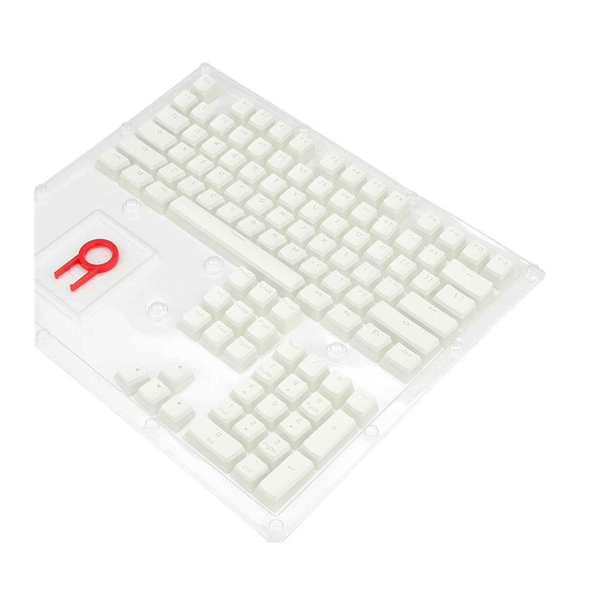 Redragon 104 SCARAB Mechanical Key Caps White RD-A130-W