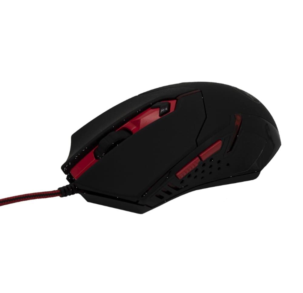 Redragon RD-S101-BA-1 Keyboard Headset and Mouse Combo USB Black and Red