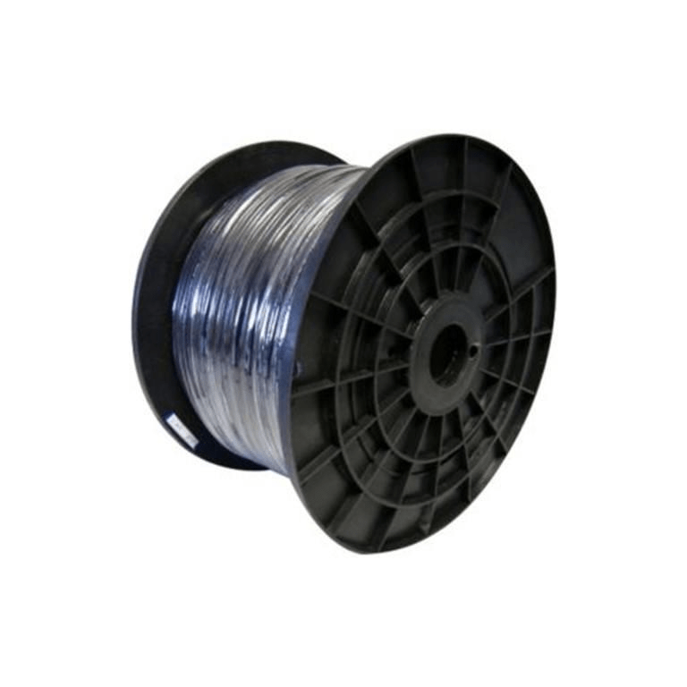 Pinnsec Commercial RG59 Coaxial and Power Cable for CCTV 100m Roll RG59POW-SA