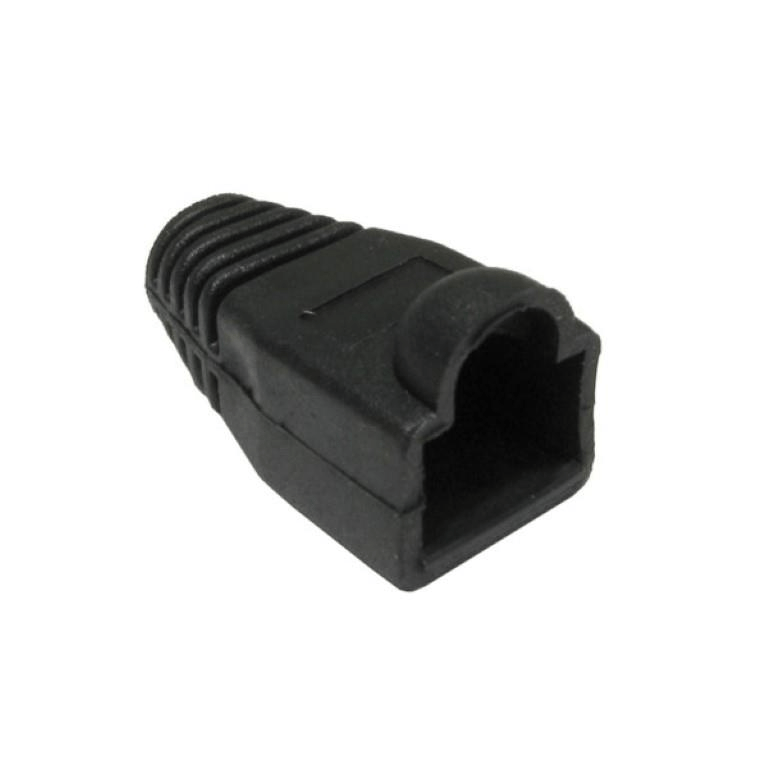 Connect 50-pack RJ45 Boots Black RJ45BTSB