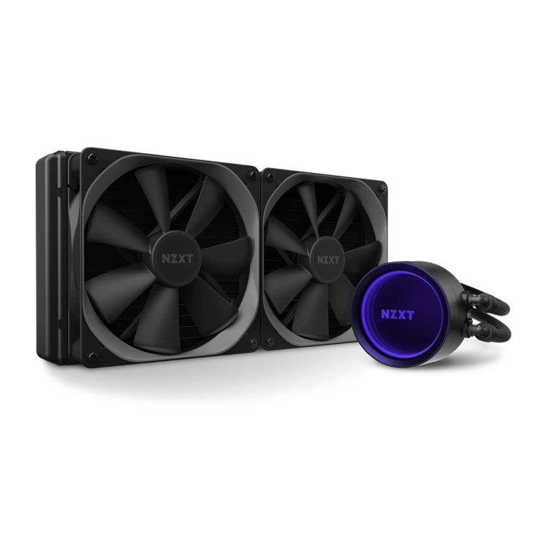 NZXT Kraken X63 280mm Processor All-in-one Liquid Cooler Matte Black RL-KRX63-01