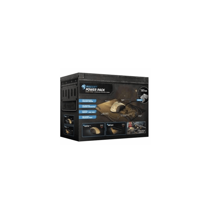 Roccat ROC-16-227 Military Bundle Desert Wired USB Mouse and Mouse Pad Combo