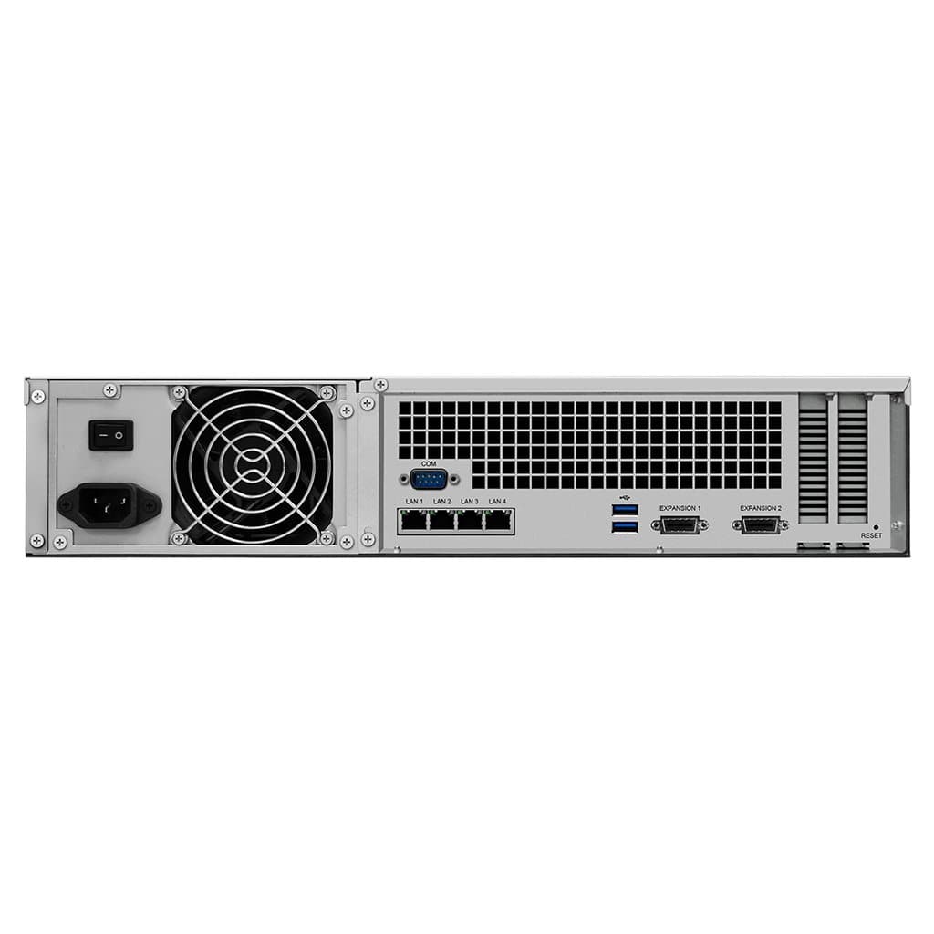 Synology RackStation RS3618xs D-1521 Ethernet LAN Rack (2U) Black NAS RS3618XS