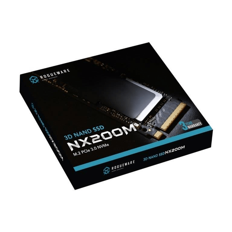 Rogueware NX200M M.2 256GB PCIe 3.0 NVME 3D NAND Internal SSD RWS256GNX200M