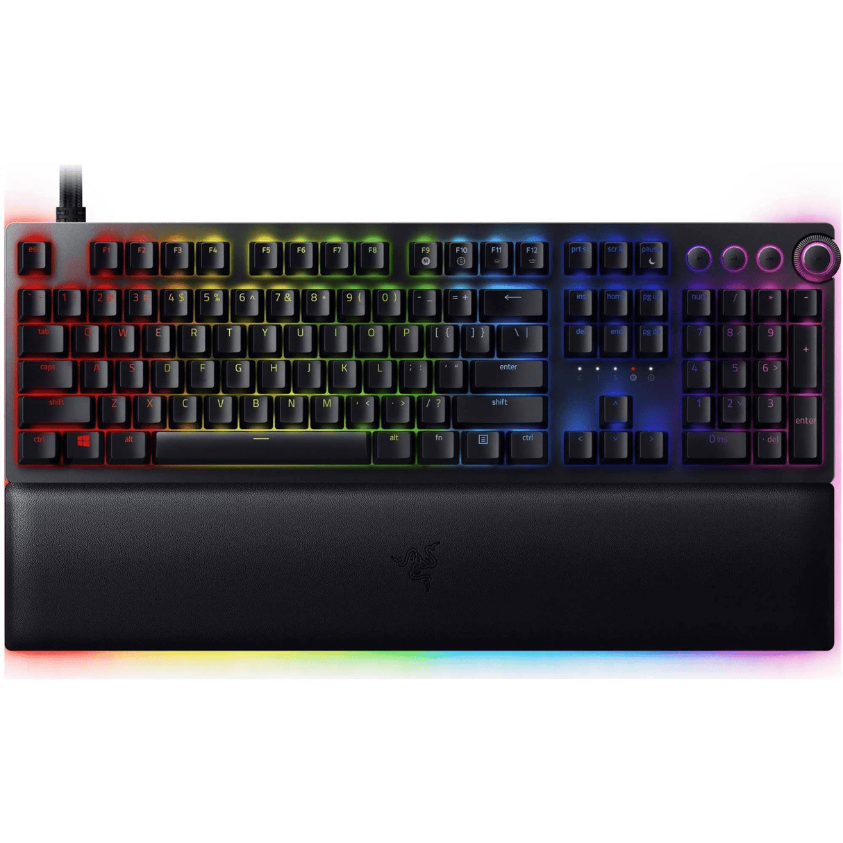 Razer Huntsman v2 Analog Chroma RGB Analog Optical Mechanical Gaming Keyboard RZ03-03610100-R3M1