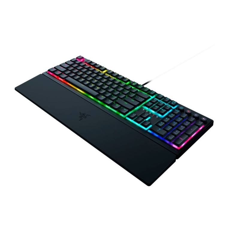 Razer Ornata V3 Low-profile Mecha-membrane RGB USB Gaming Keyboard QWERTY US English Black RZ03-04460100-R3M1