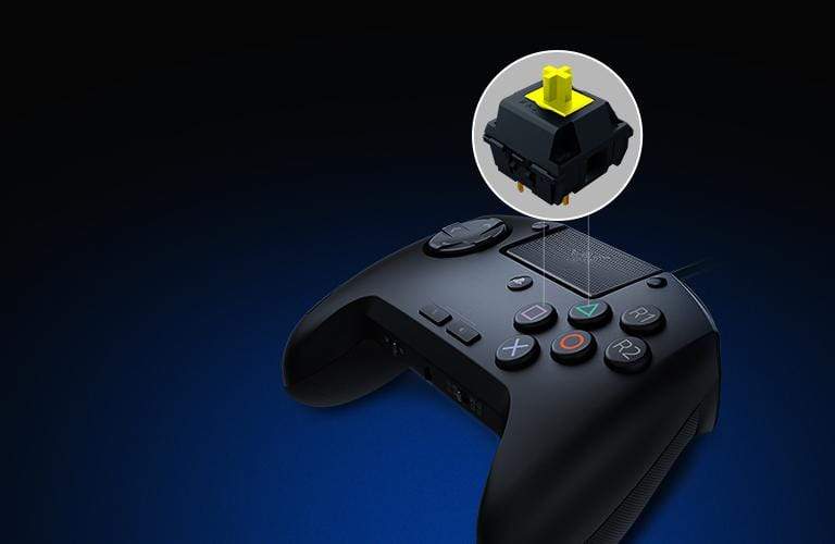 Razer Raion Fightpad Gamepad PS4 Analogue Digital USB Black RZ06-02940100-R3G1