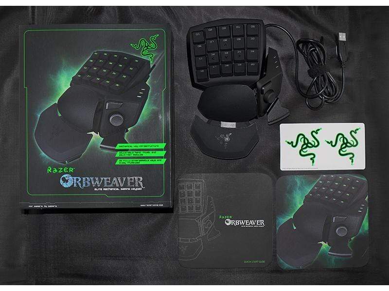 Razer Orbweaver Gamepad PC Analogue USB Black RZ07-00740300-R3M1