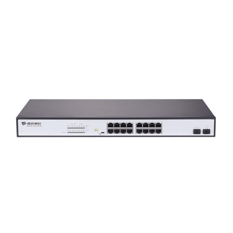 BDCOM 16-port Gigabit PoE Switch S2518PB