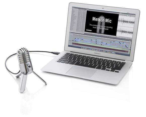 Samson Meteor Mic Notebook Microphone Chrome SAMTR