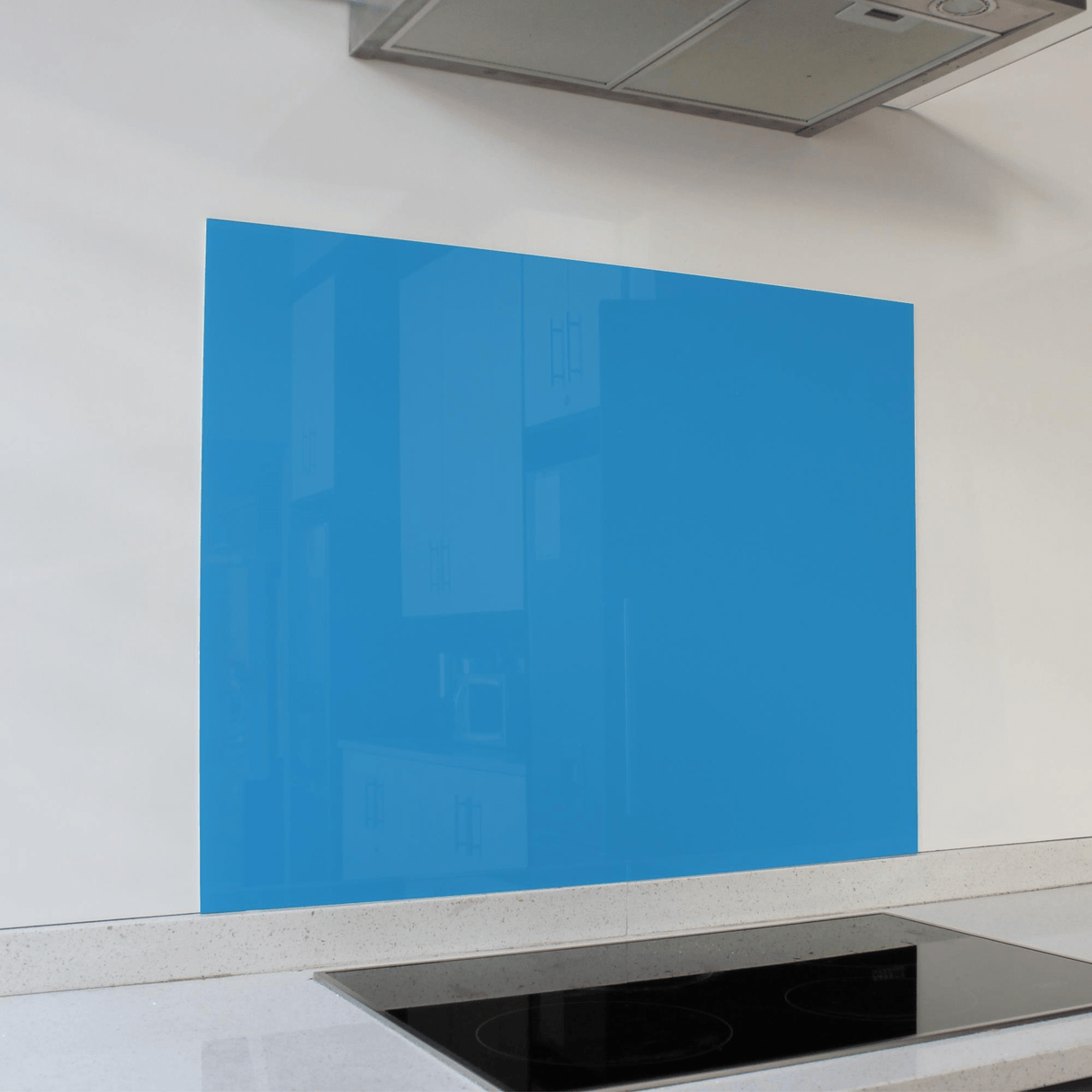 Parrot Blue Hob Splashback 898x700x6mm SB9070BL
