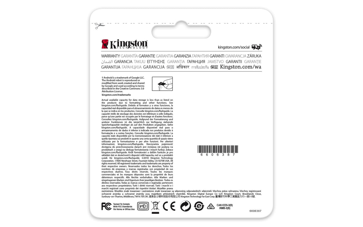 Kingston Technology Canvas Select memory card 32 GB MicroSDHC UHS-I Class 10