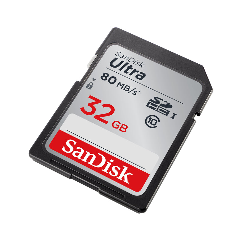 SanDisk Ultra Memory Card 32GB SDHC Class 10 UHS-I SDSDUNC-032G-GN6IN