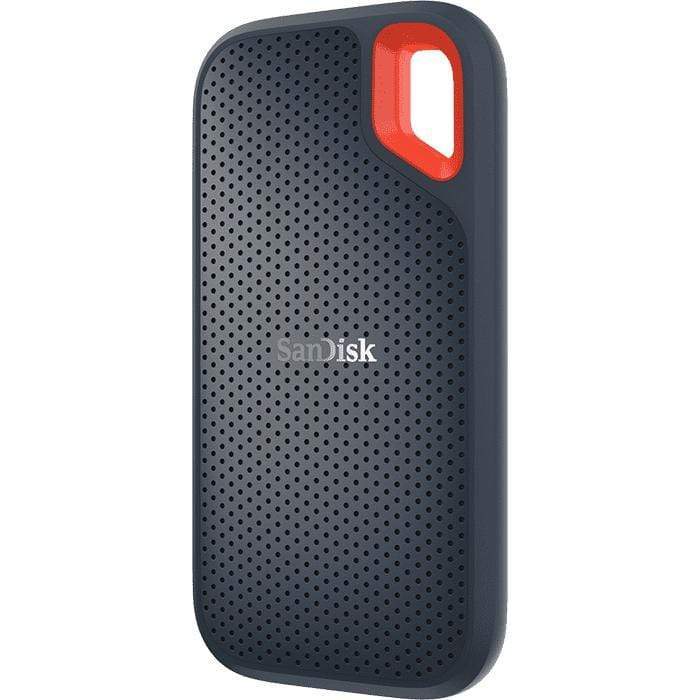 SanDisk Extreme 500GB Gray and Orange External SSD SDSSDE60-500G-G25