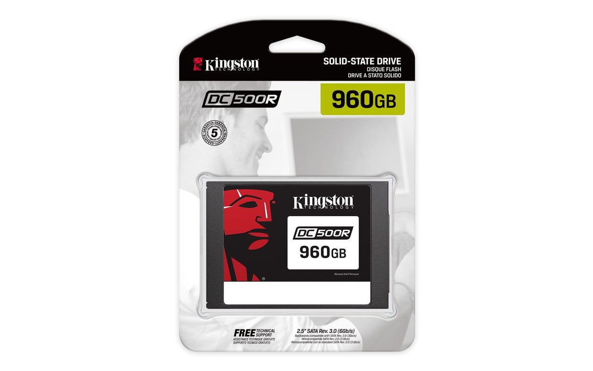 Kingston DC500 2.5-inch 960GB Serial ATA III 3D TLC Internal SSD SEDC500R/960G