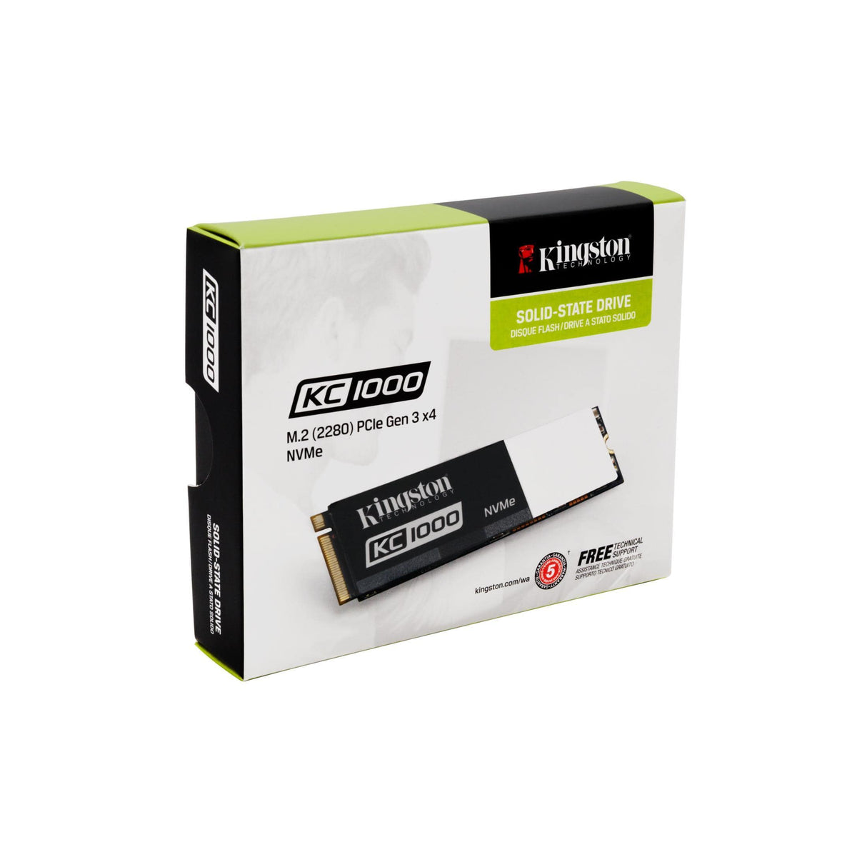 Kingston KC1000 M.2 480GB PCI Express 3.0 Internal SSD SKC1000/480G