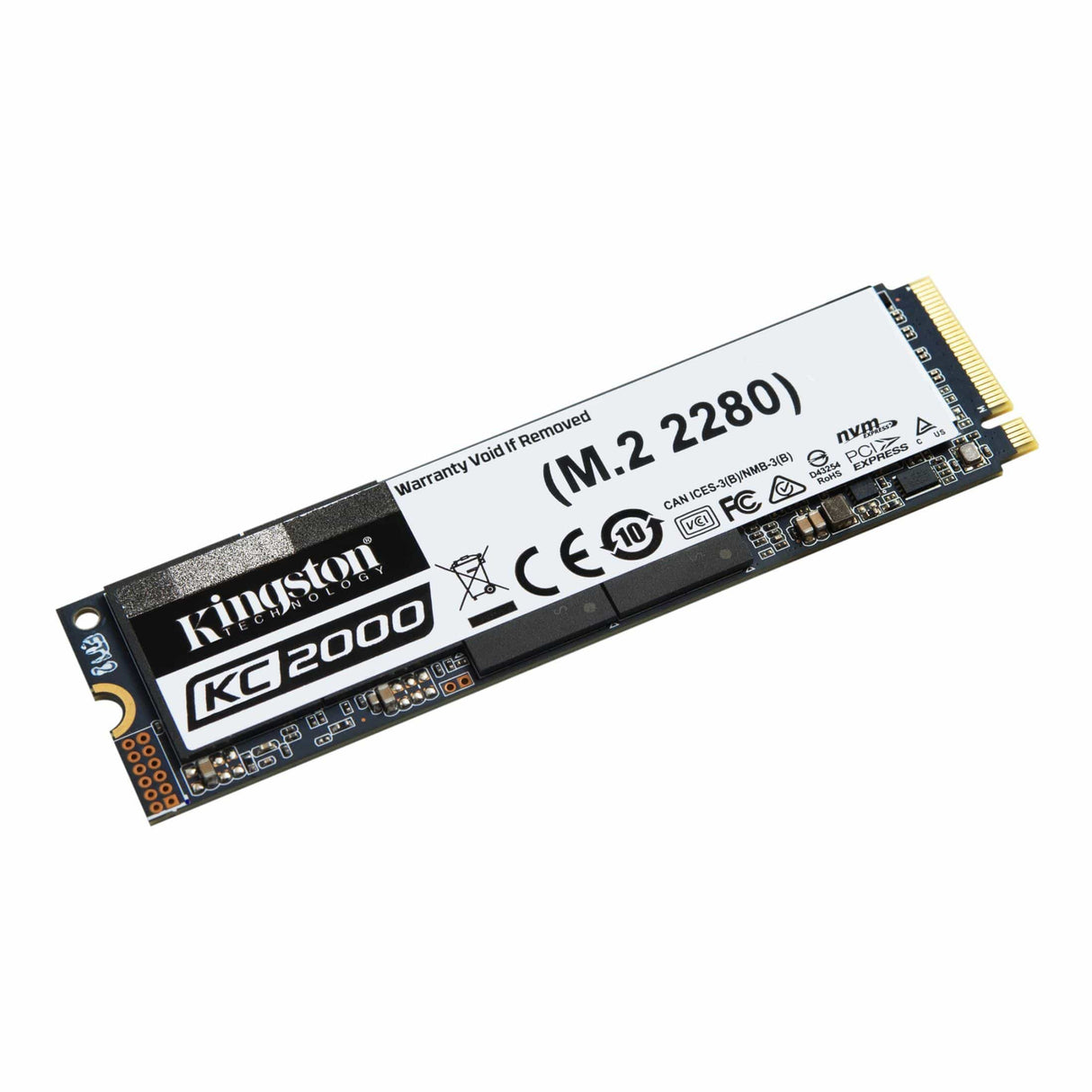 Kingston KC2000 M.2 500GB PCI Express 3.0 Internal SSD SKC2000M8/500G