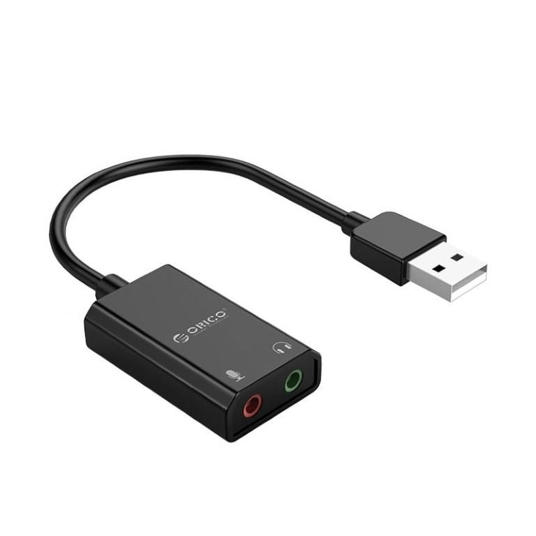 Orico SKT2 USB to 3.5mm External Sound Adapter SKT2-BK-BP