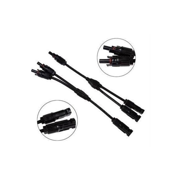 Solarix MC4 Y-connector 2-way to 1-way Solar Panel Combiner Cable Set SOLPAMY021