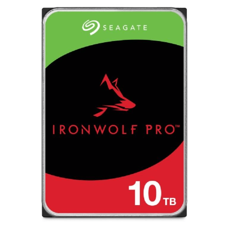Seagate IronWolf Pro 3.5-inch 10TB NAS Internal Hard Drive ST10000NT001