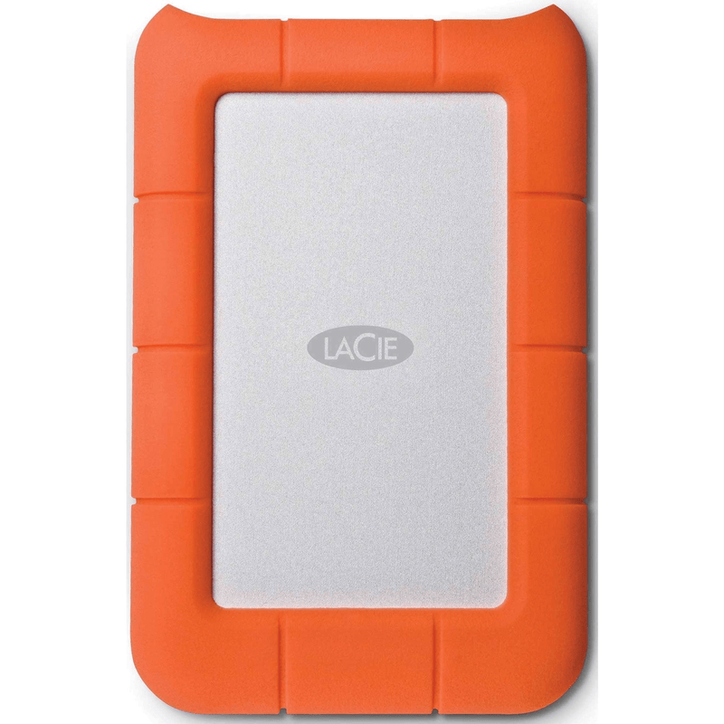 LaCie Rugged Mini 2.5-inch 5TB Orange, Grey External Hard Drive STJJ5000400