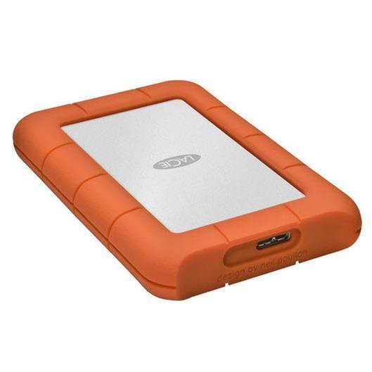 LaCie Rugged Mini 2.5-inch 5TB Orange, Grey External Hard Drive STJJ5000400