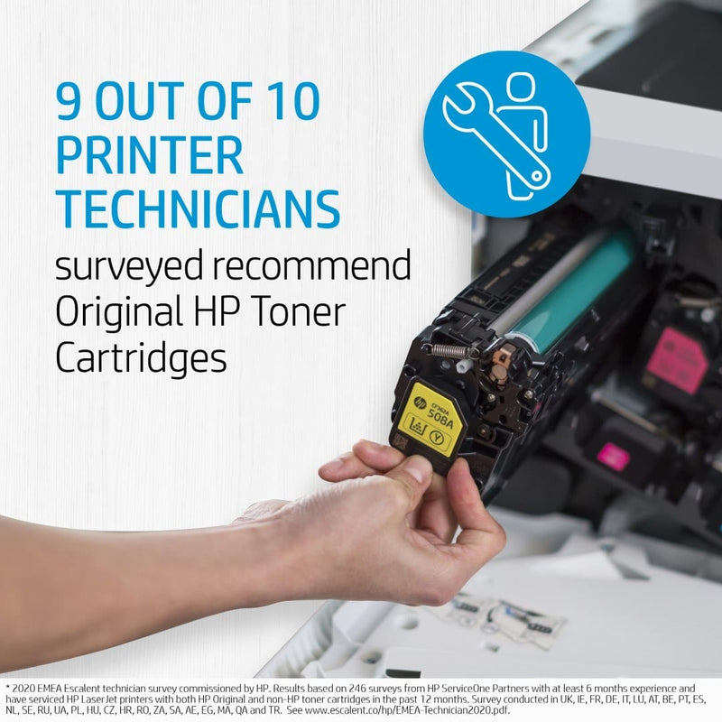 HP CLT-Y508L Yellow Toner Cartridge 4,000 Pages Original SU535A Single-pack