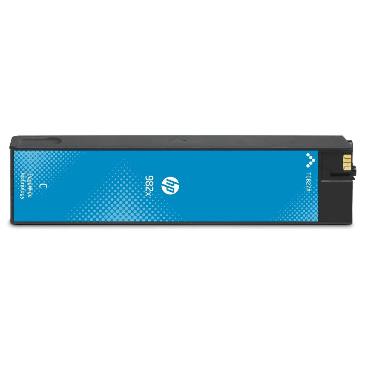 HP 982X PageWide Cyan High Yield Printer Ink Cartridge Original T0B27A Single-pack