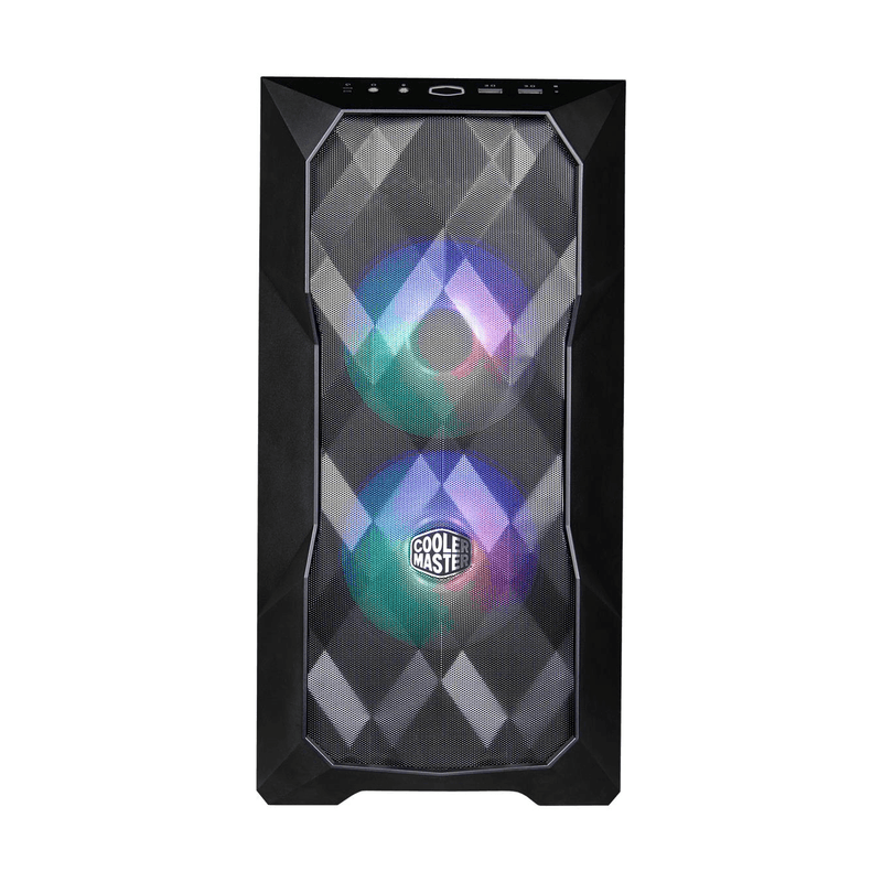 Cooler Master TD300 Mini Tower Gaming PC Case Black TD300-KGNN-S00