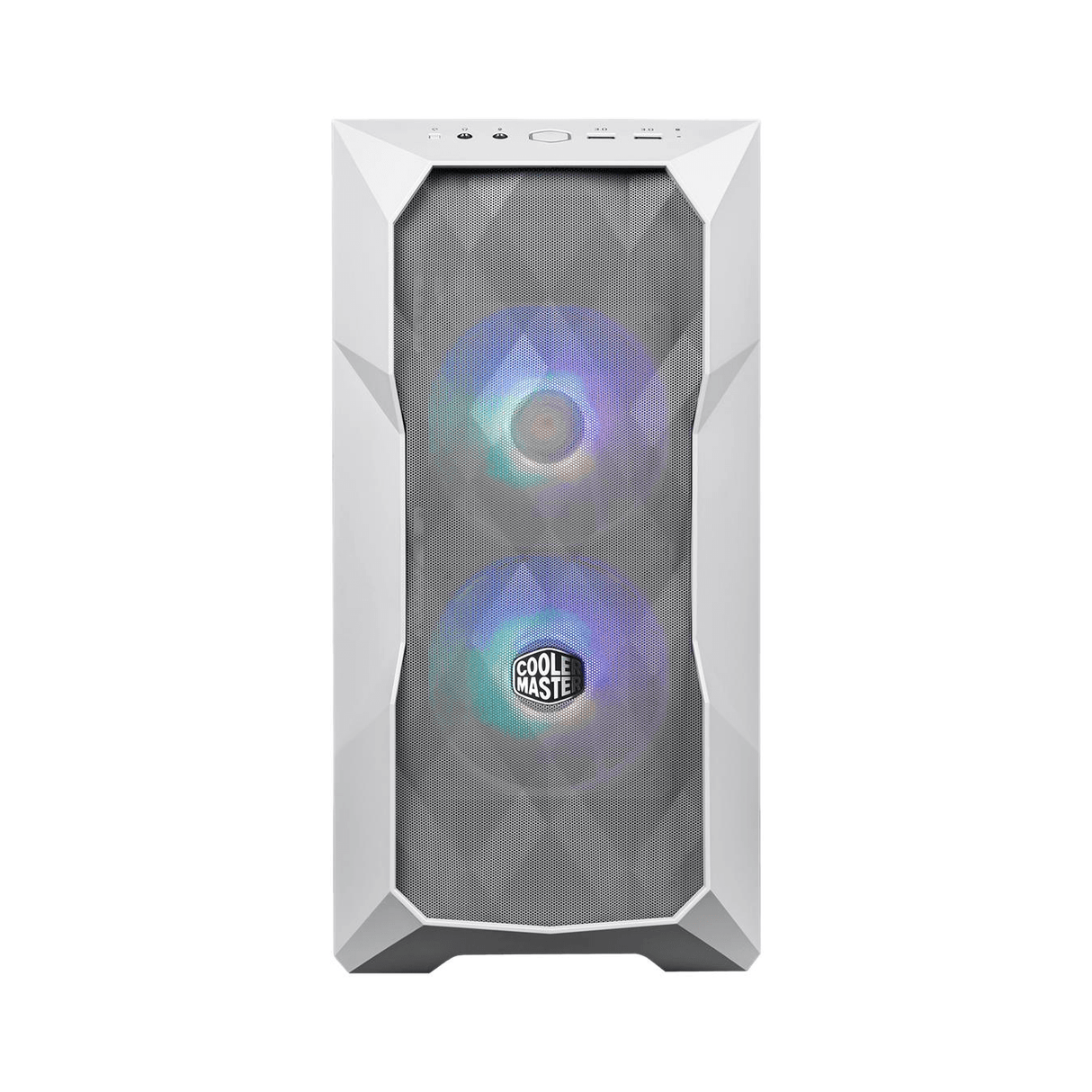 Cooler Master TD300 Mini Tower Gaming PC Case White TD300-WGNN-S00