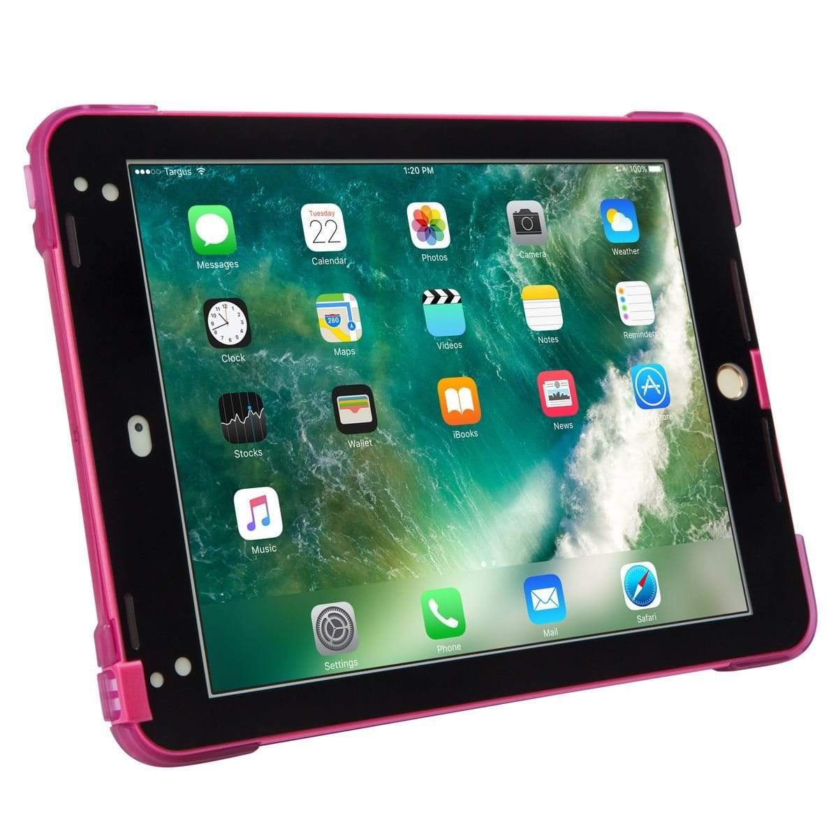 Targus SafePort Rugged Case for iPad 2018/2017, 9.7-inch iPad Pro and iPad Air 2 - Pink THD20013GL
