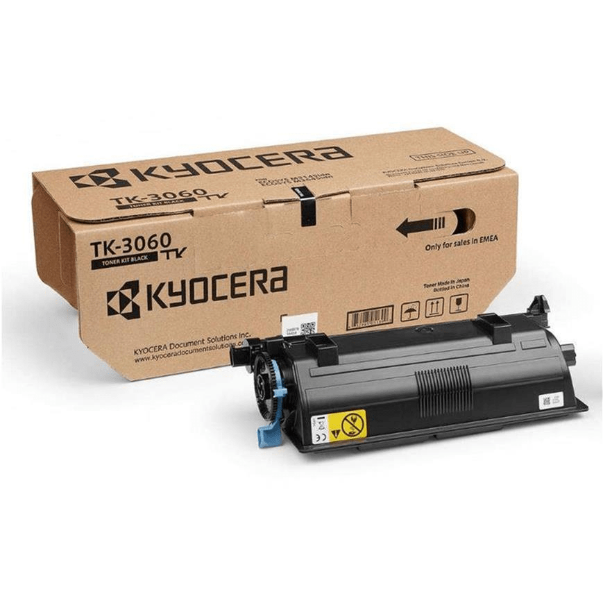 Kyocera TK-3060 Black Toner Kit Cartridge 14,500 Pages Original Single-pack