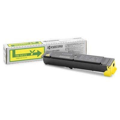 Kyocera TK-5215Y Yellow Toner Kit Cartridge 15,000 Pages Original Single-pack