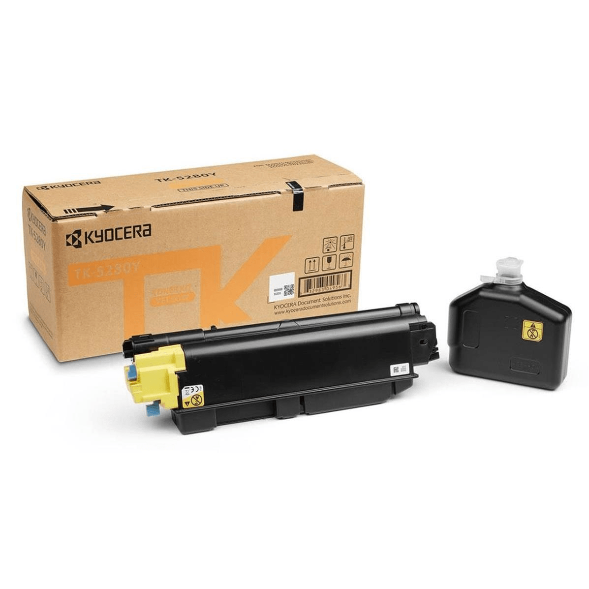 Kyocera TK-5280Y Yellow Toner Kit Cartridge 11,000 Pages Original Single-pack