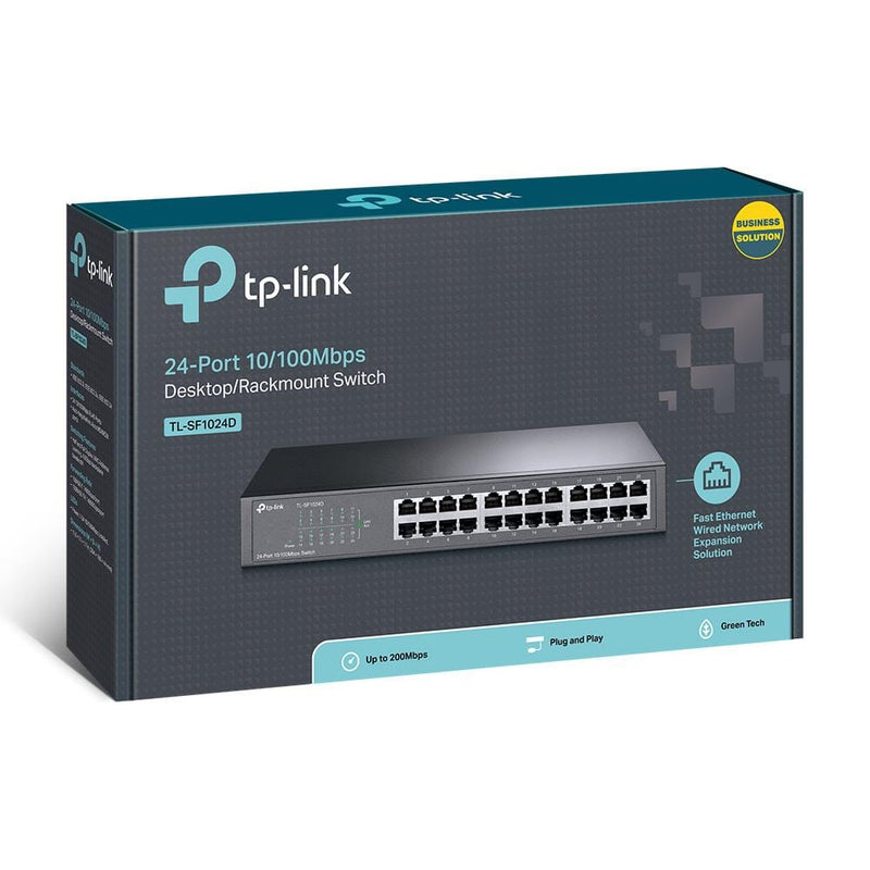 TP-Link 24-port 10/100Mbps Desktop/Rackmount Switch TL-SF1024D