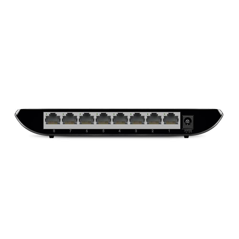 TP-Link TL-SG1008D 8-Port Gigabit Desktop Switch Unmanaged Black