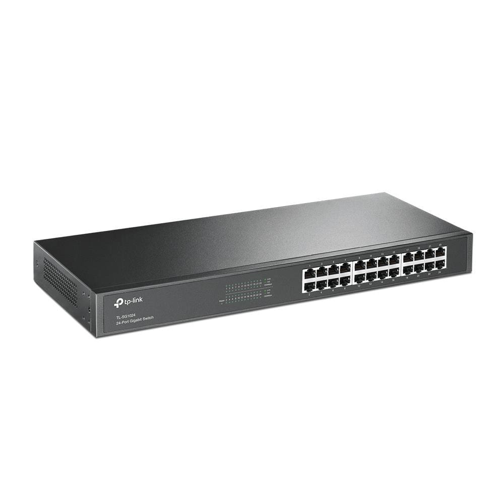 TP-Link TL-SG1024 Managed Network Switch L2 Gigabit Ethernet 10/100/1000 Mbits Black